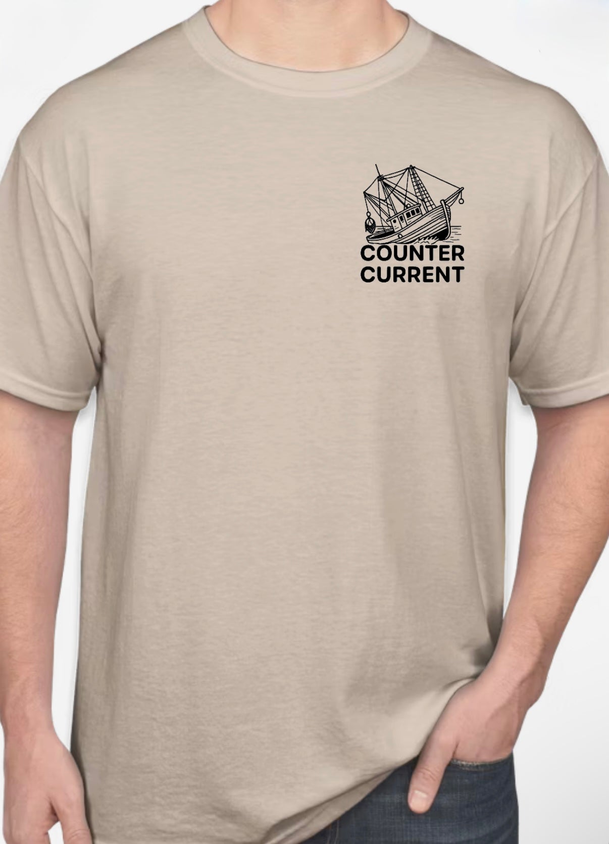 No Trawl Ban - Sand - Shirt