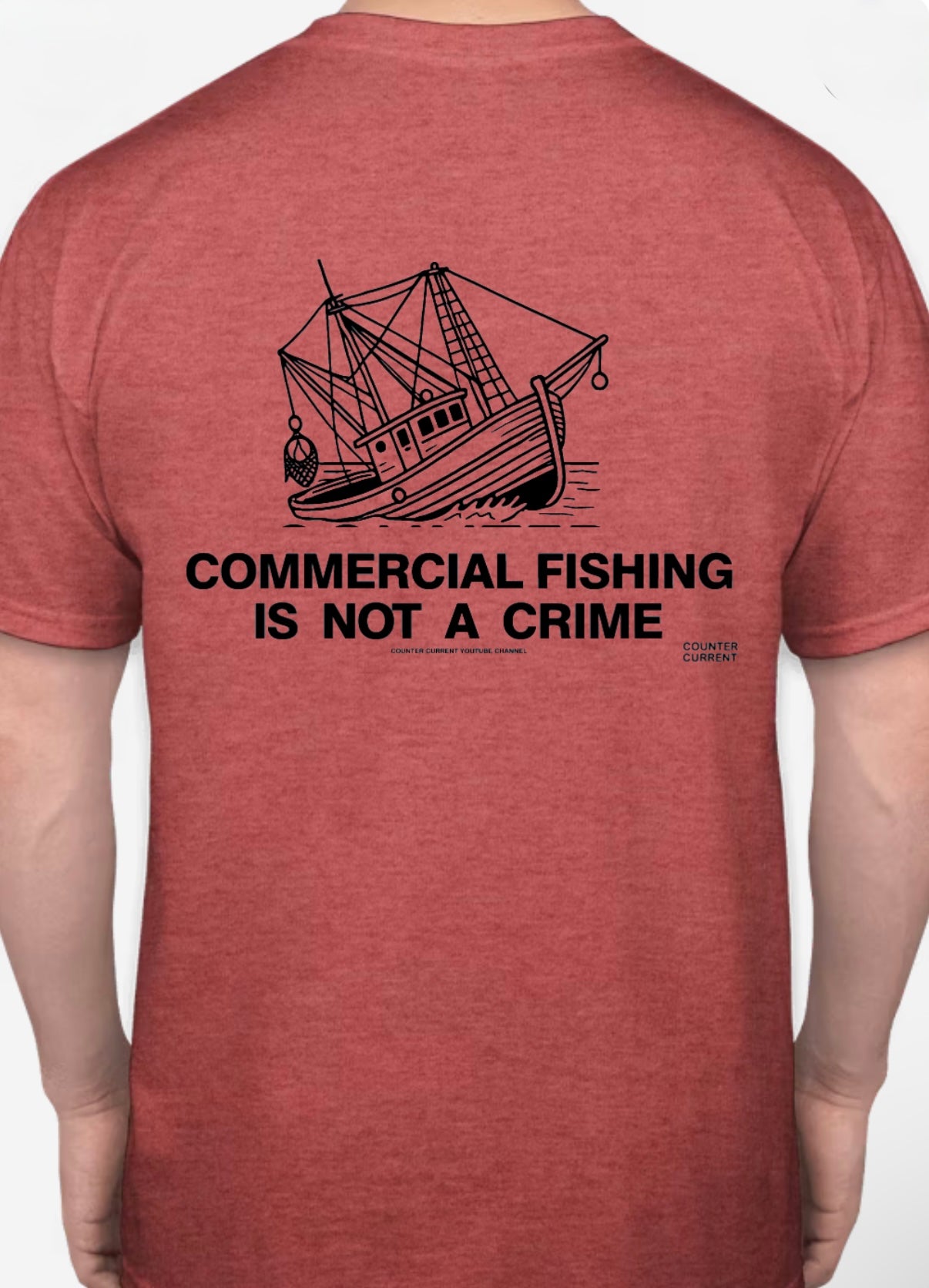 No Trawl Ban - Old Red - Shirt
