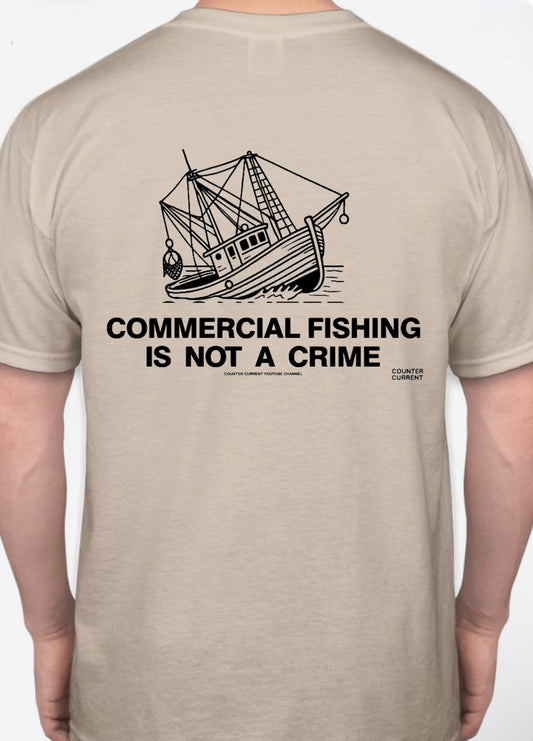 No Trawl Ban - Sand - Shirt