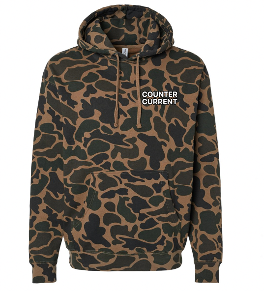 Duck Camo Hoodie - Commercial Fishing Is Not A Crime